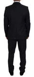 Dolce & Gabbana Melange Grey Wool 2 Piece MARTINI Suit
